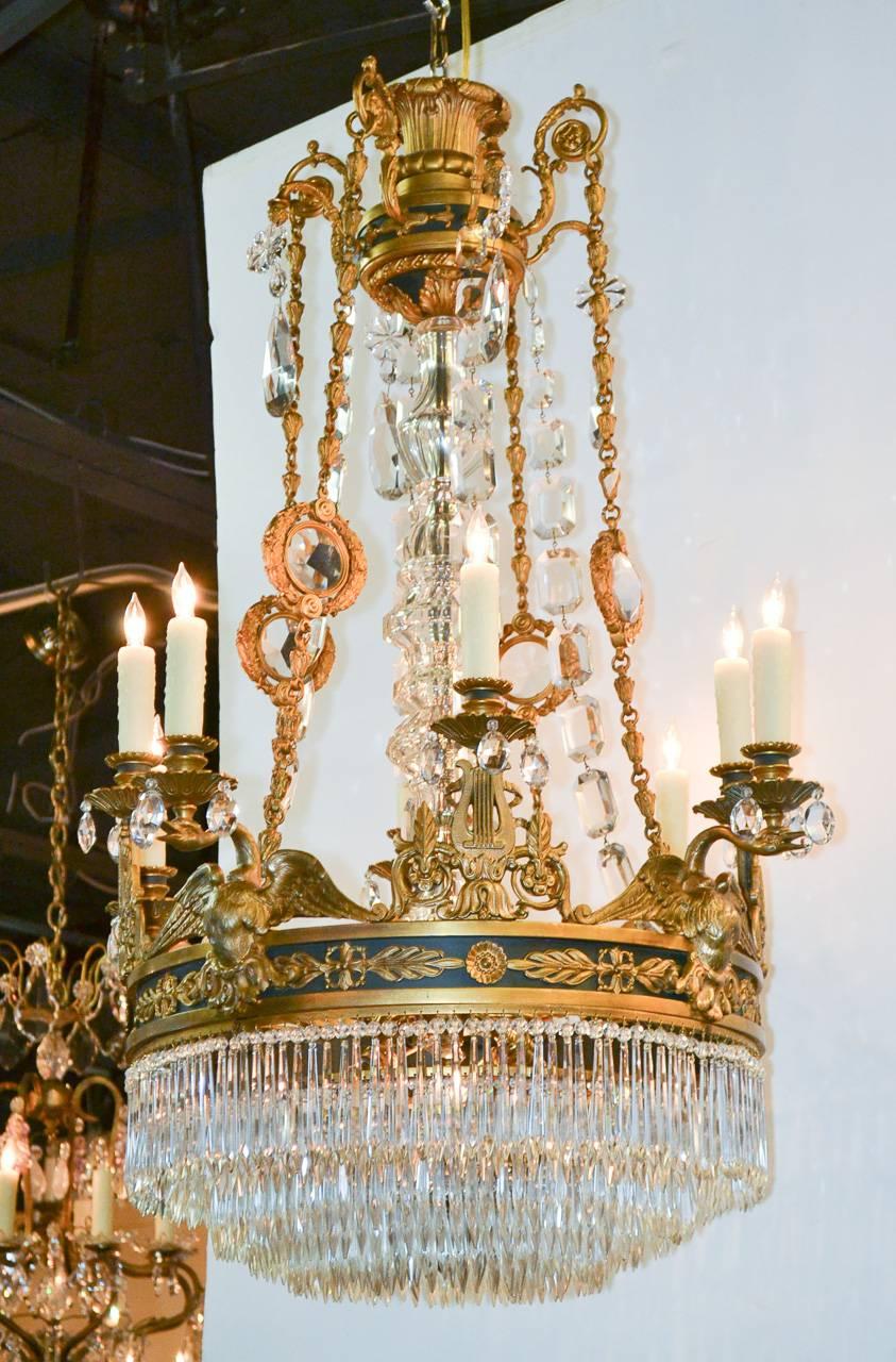 Superb 19th Century French Empire Chandelier 3