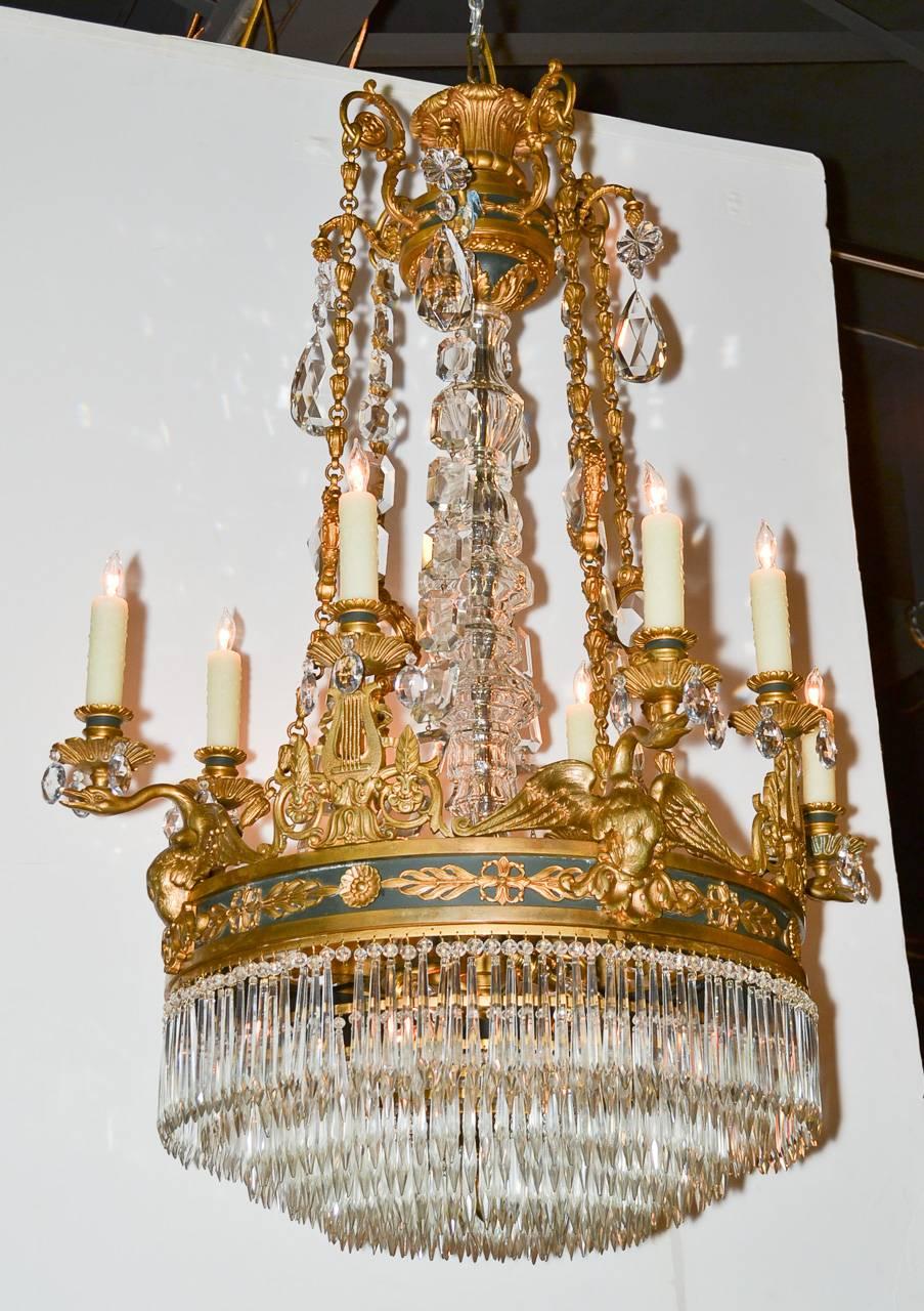 Superb 19th Century French Empire Chandelier 1