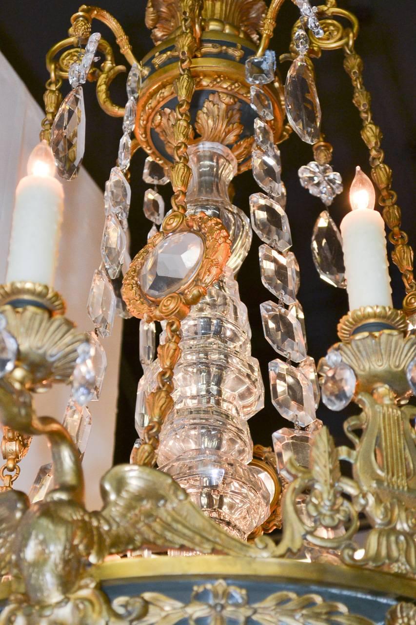 Superb 19th Century French Empire Chandelier 4