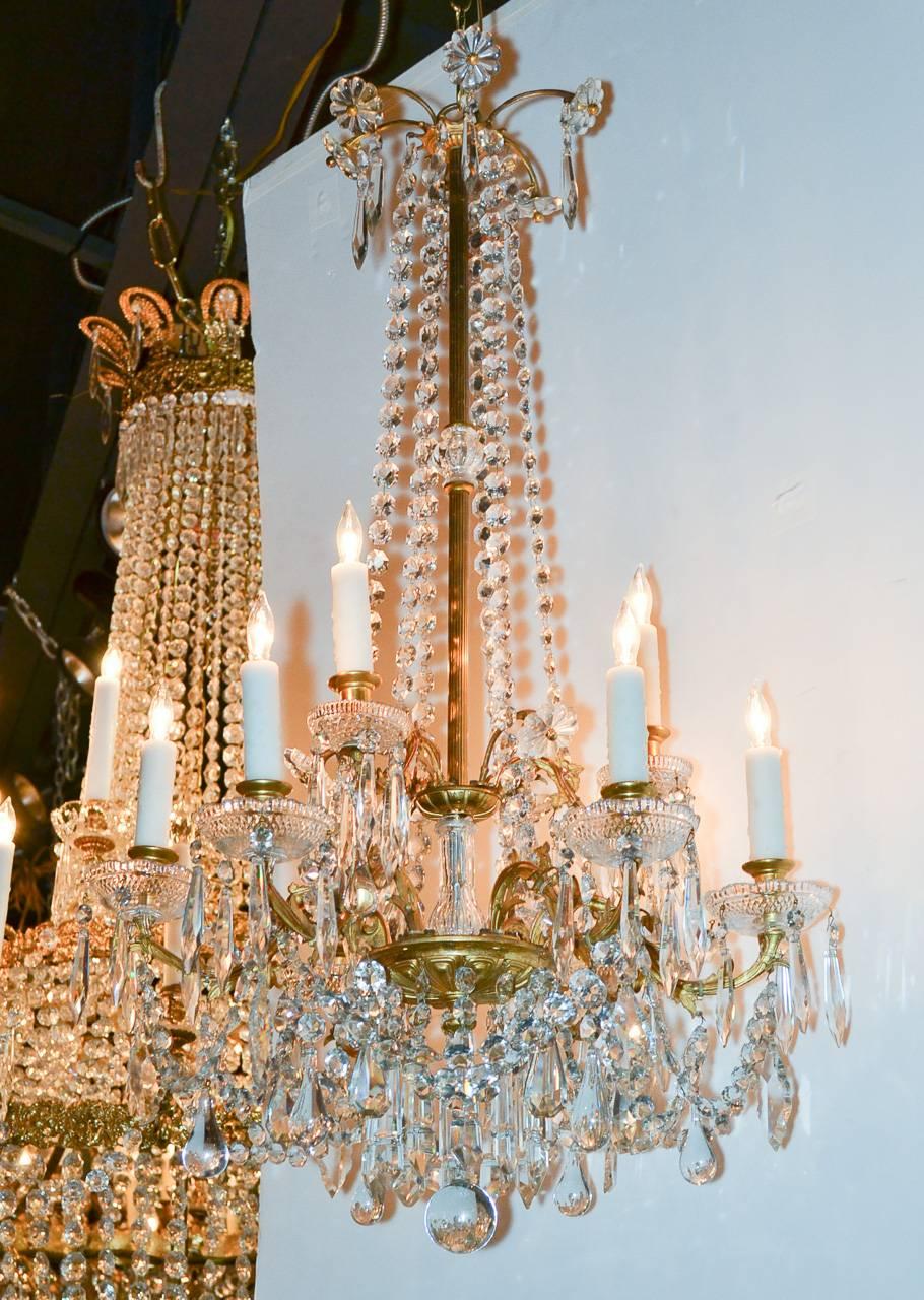 19th Century French Baccarat Chandelier 2