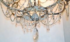 Delightful Italian Beaded Chandelier
