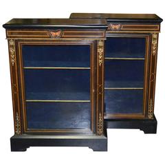 Pair of 19th Century French Napoleon III Bookcases