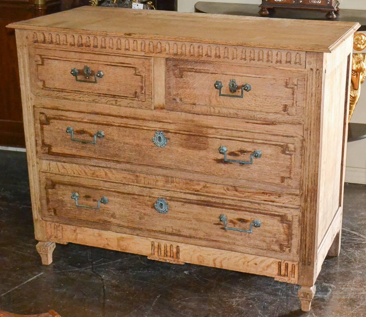 18th Century French Louis XVI Commode In Good Condition In Dallas, TX