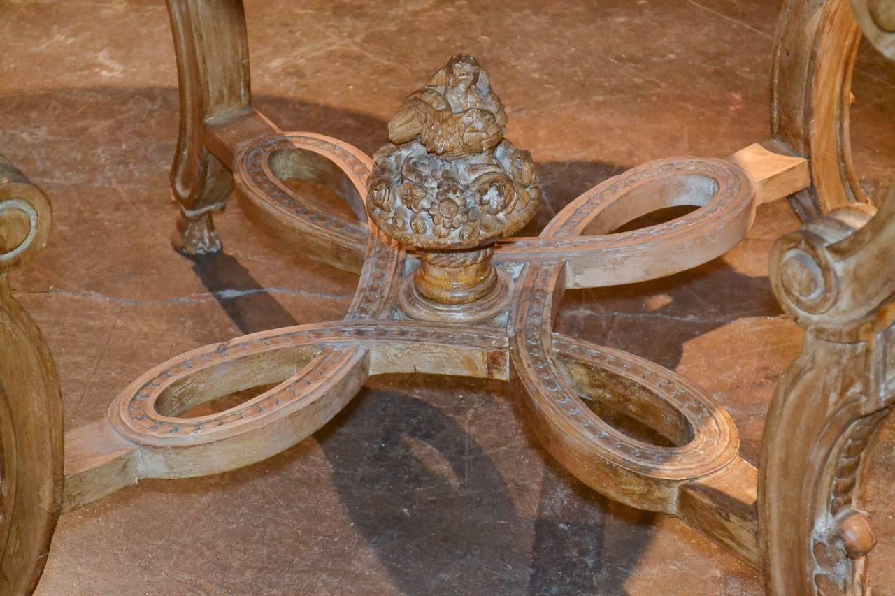 19th Century English Carved Center Table 3