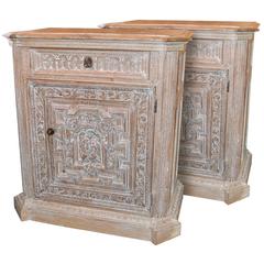 19th Century Pair of French Side Cabinets 11