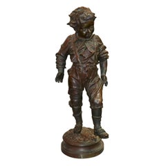 19th Century Bronze Statue by Charles Anfrie