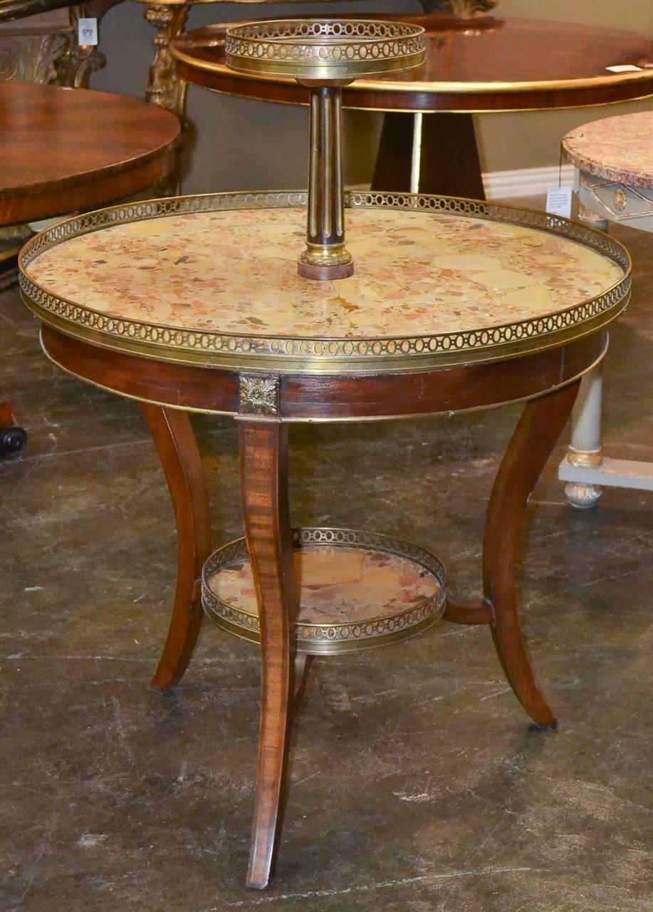 Unusual 19th Century French Dessert Table 1