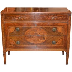 Superb 18th Century Neoclassical Commode