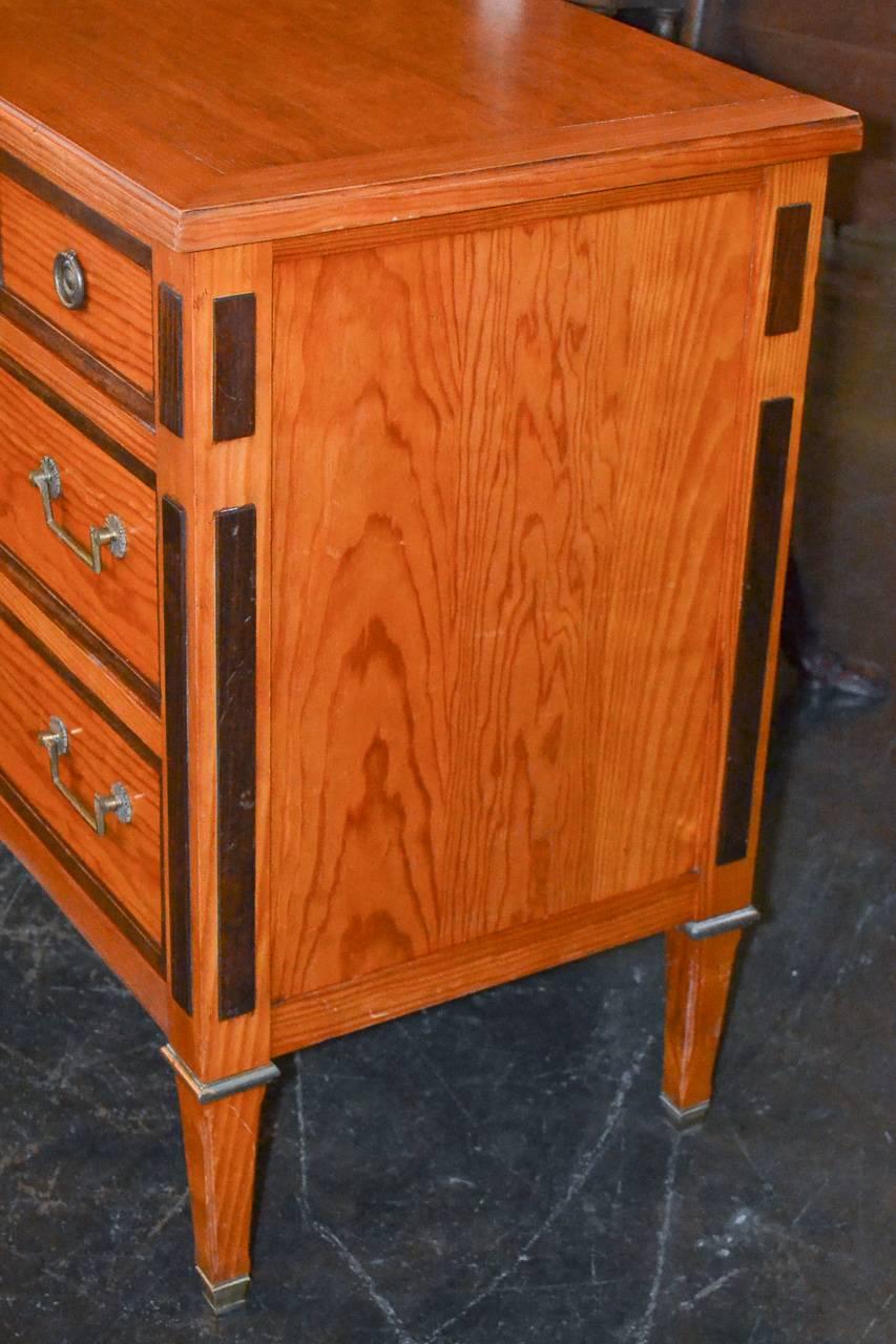 Bronze Handsome French Maple Commode