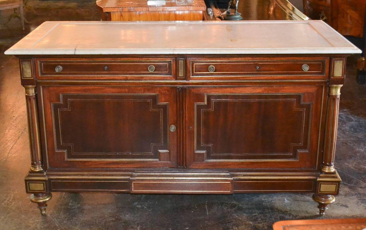 19th Century French Directoire Buffet In Good Condition In Dallas, TX