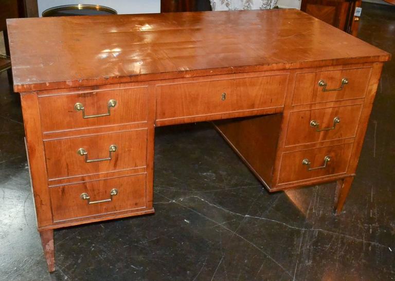 19th Century French Directoire Partners Desk For Sale 5