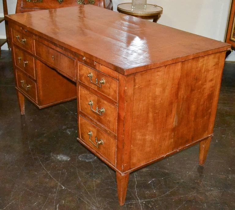 19th Century French Directoire Partners Desk For Sale 4