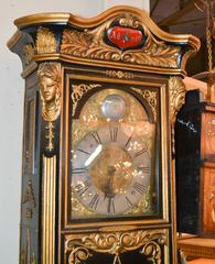19th Century Continental Grandfather Clock