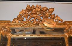 French Louis XVI Giltwood Mirror