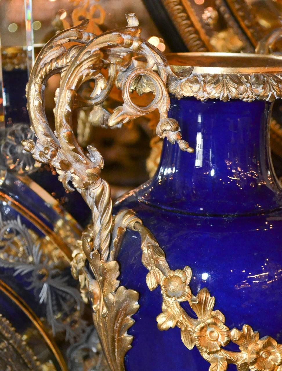 Magnificent 19th Century French Garniture 1