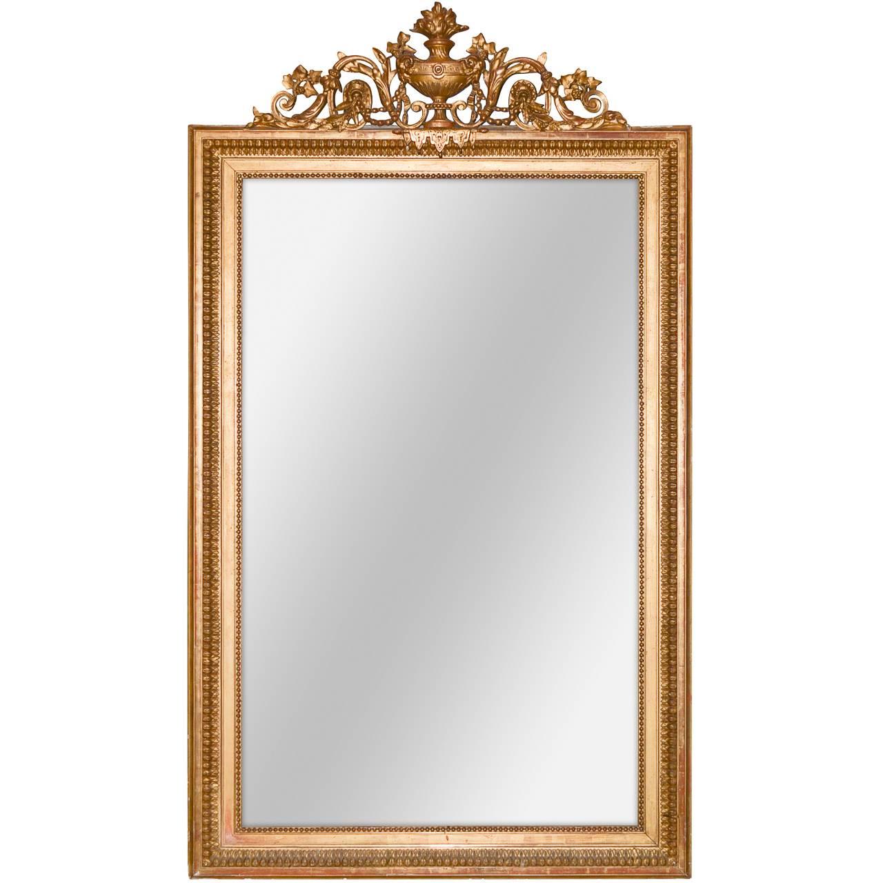 19th Century French Louis XVI Mirror