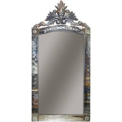 Large Venetian Glass Mirror