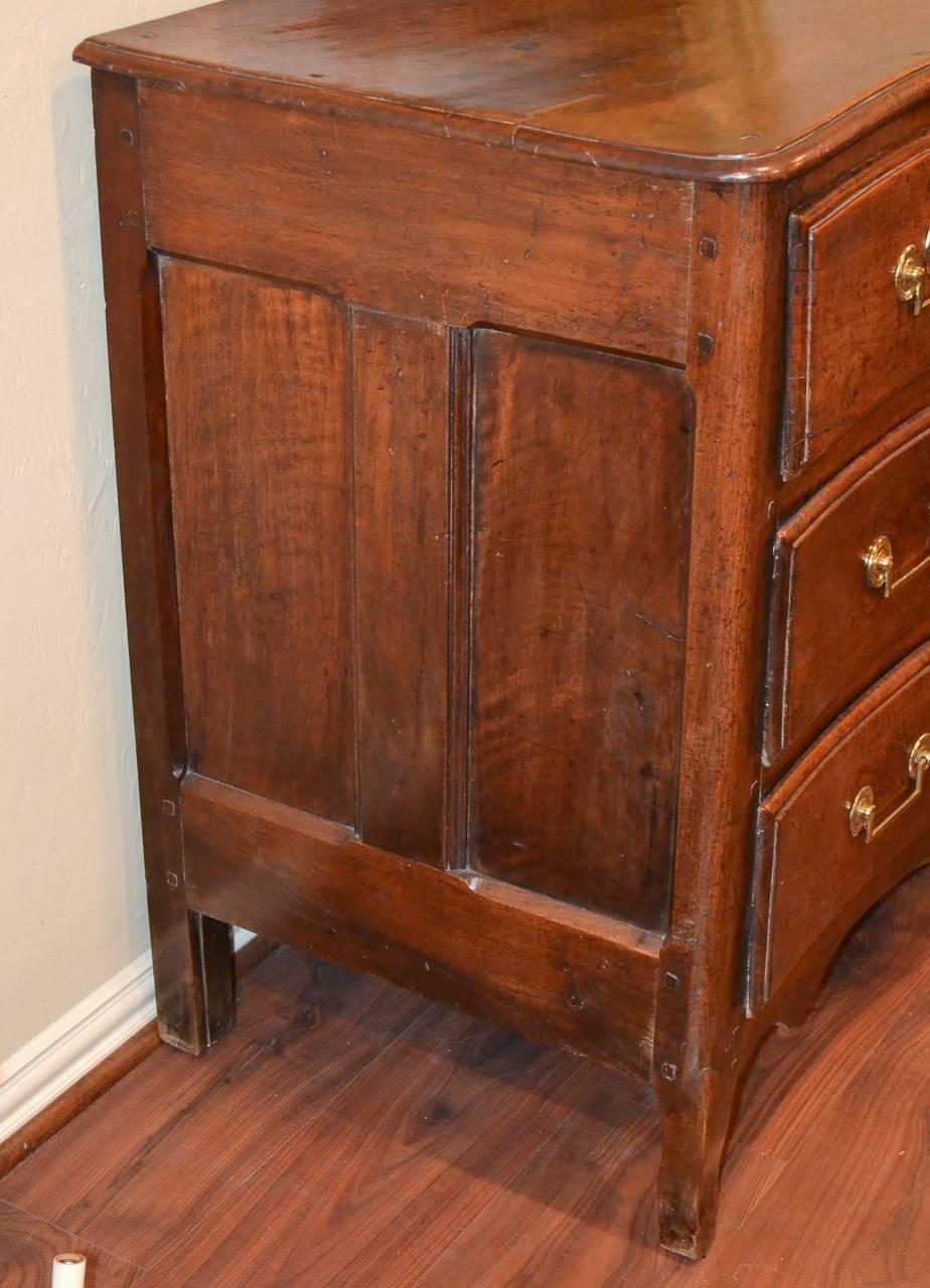 Walnut 18th Century French Provincial Commode