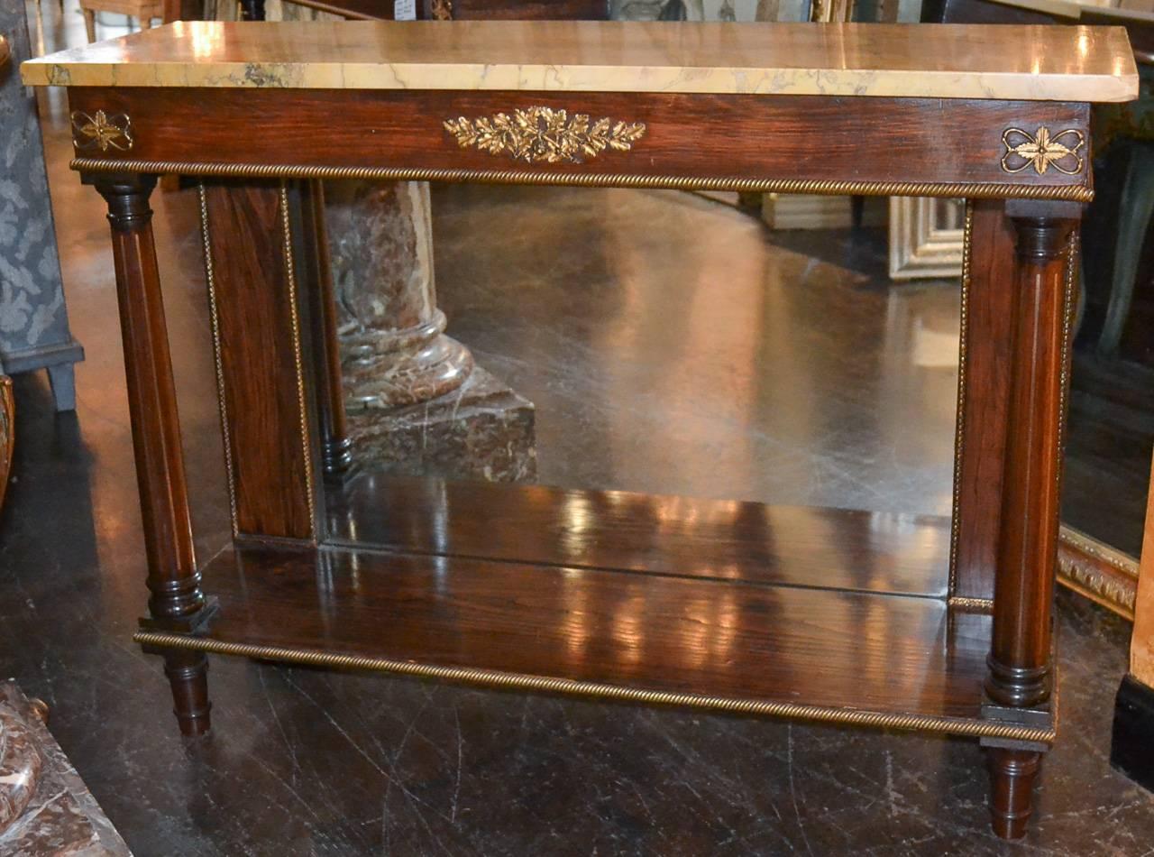 19th Century French Empire Console 6