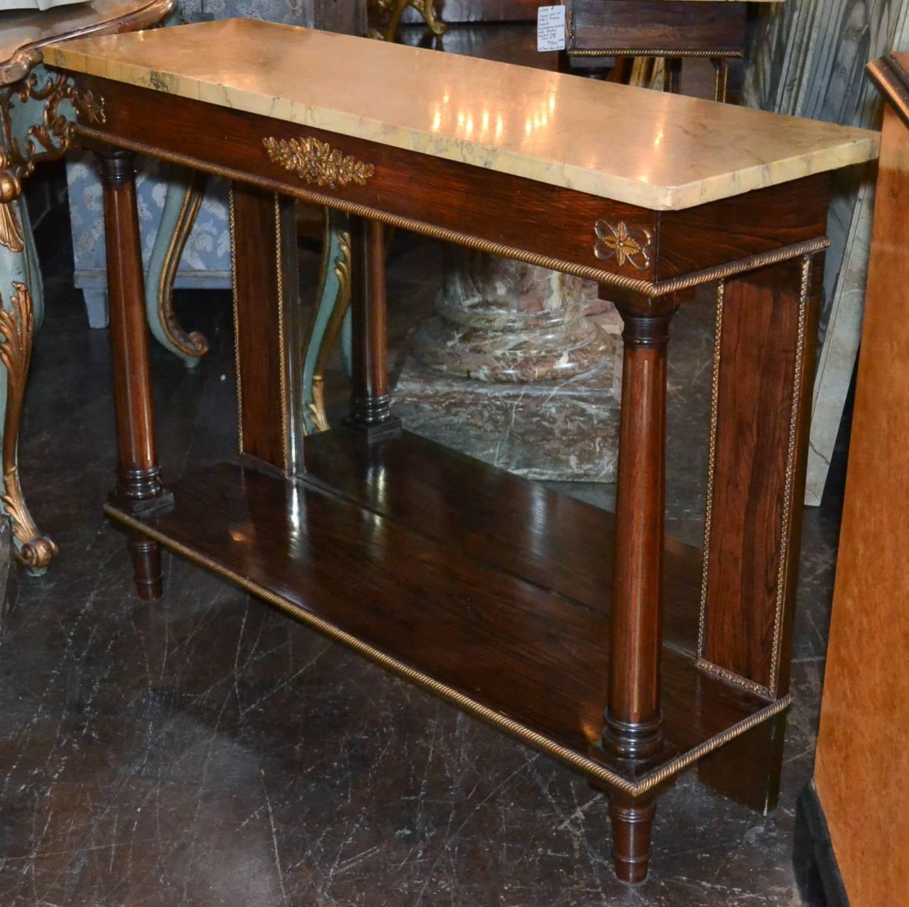 19th Century French Empire Console 1