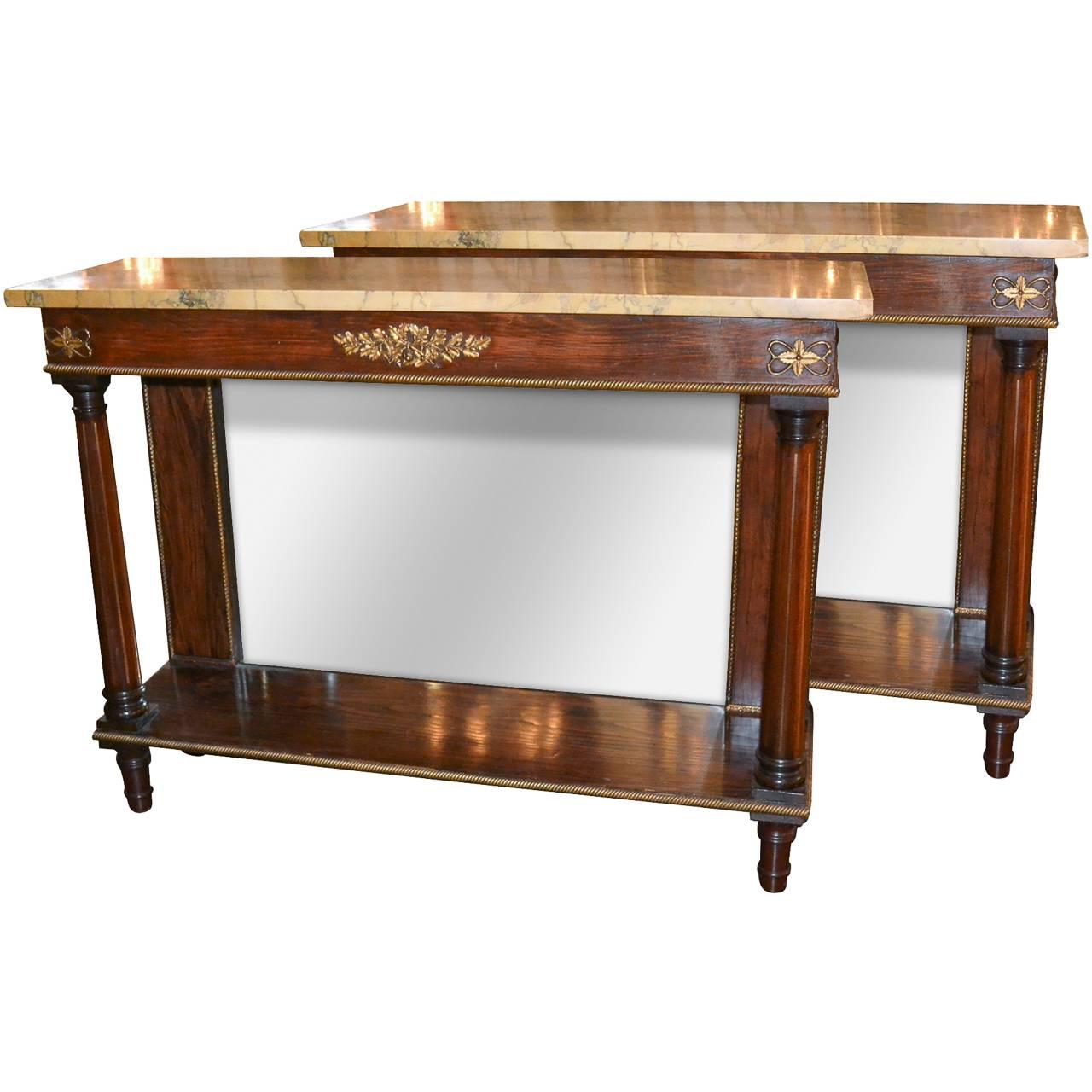 19th Century French Empire Console