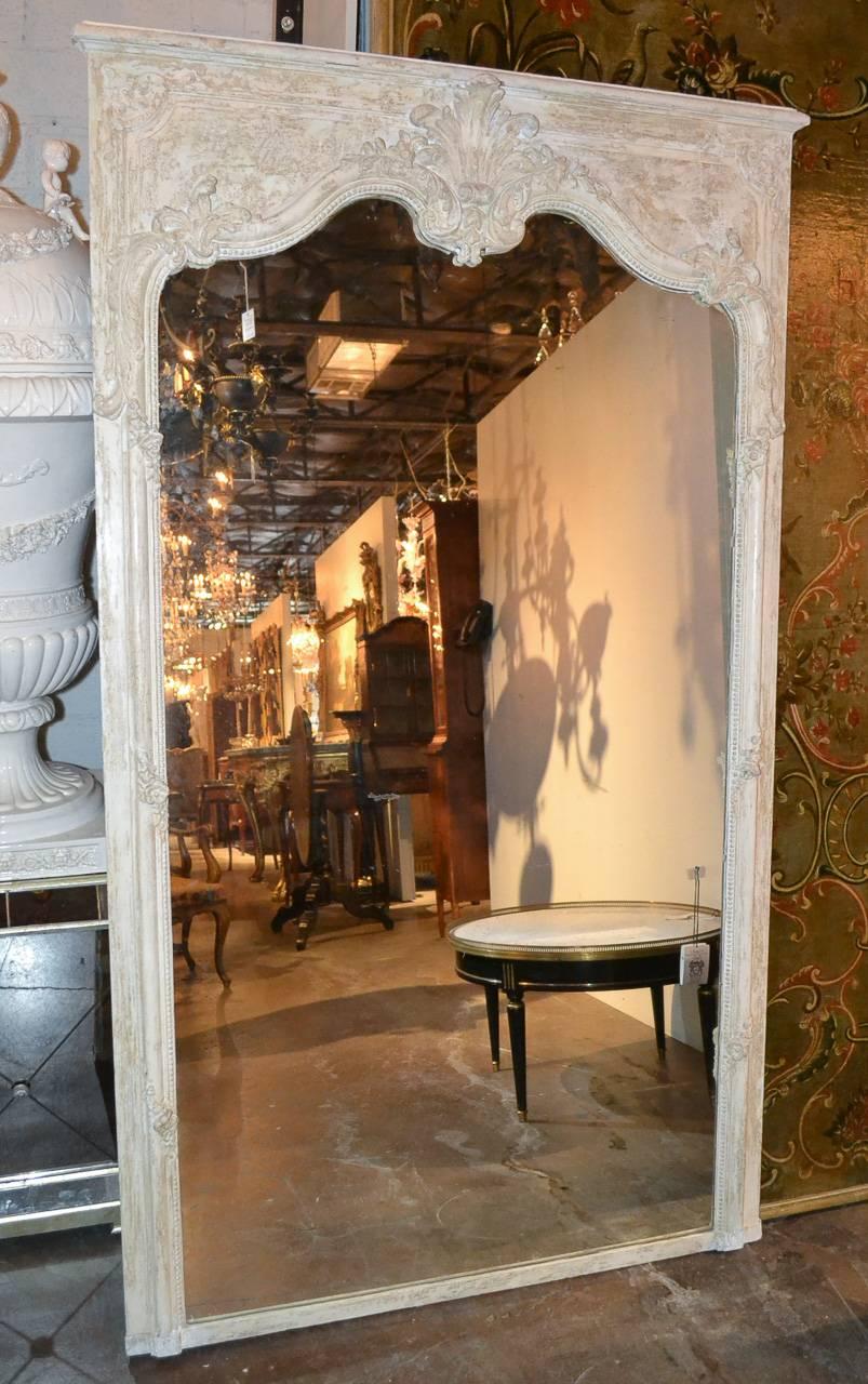 19th Century French Regency Mirror In Good Condition In Dallas, TX