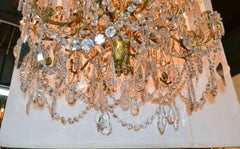 Large Impressive 19th Century Signed French Baccarat Chandelier