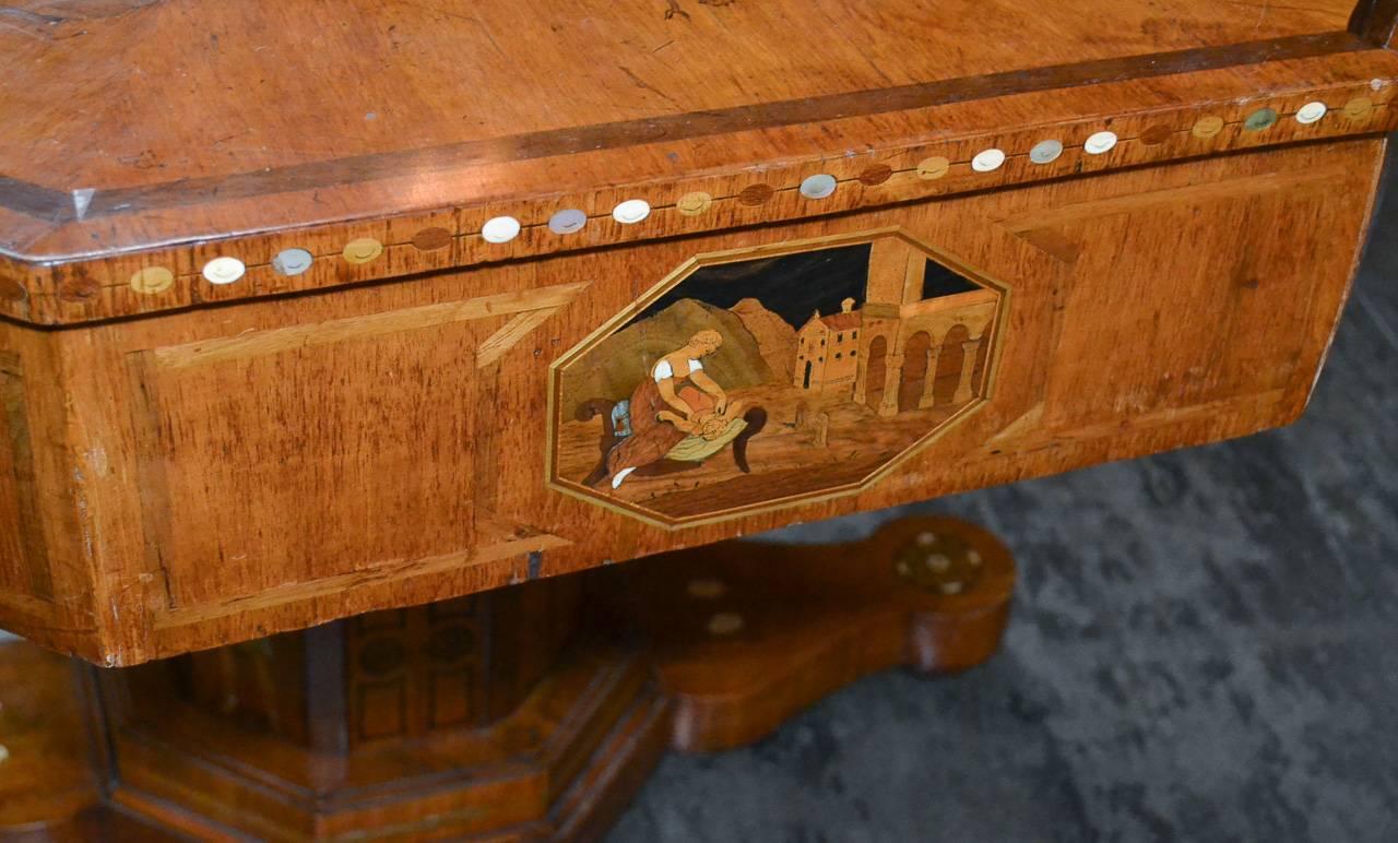 Extraordinary 19th Century Austrian Inlaid Center Table 4