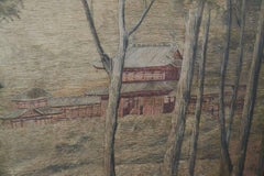 19th Century Japanese Silk Embroidered Piece