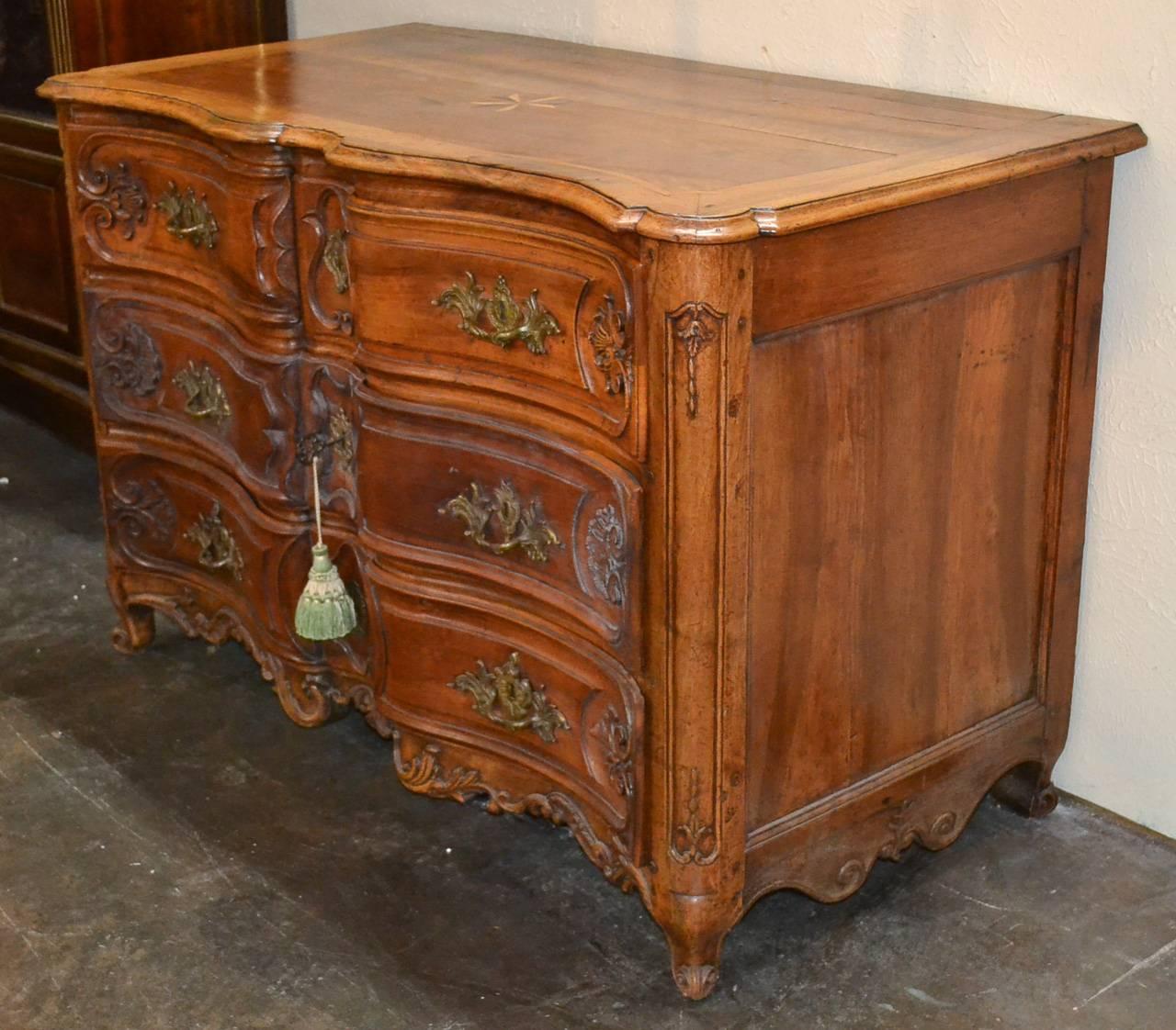 18th Century and Earlier Outstanding 18th Century French Commode from Lyon