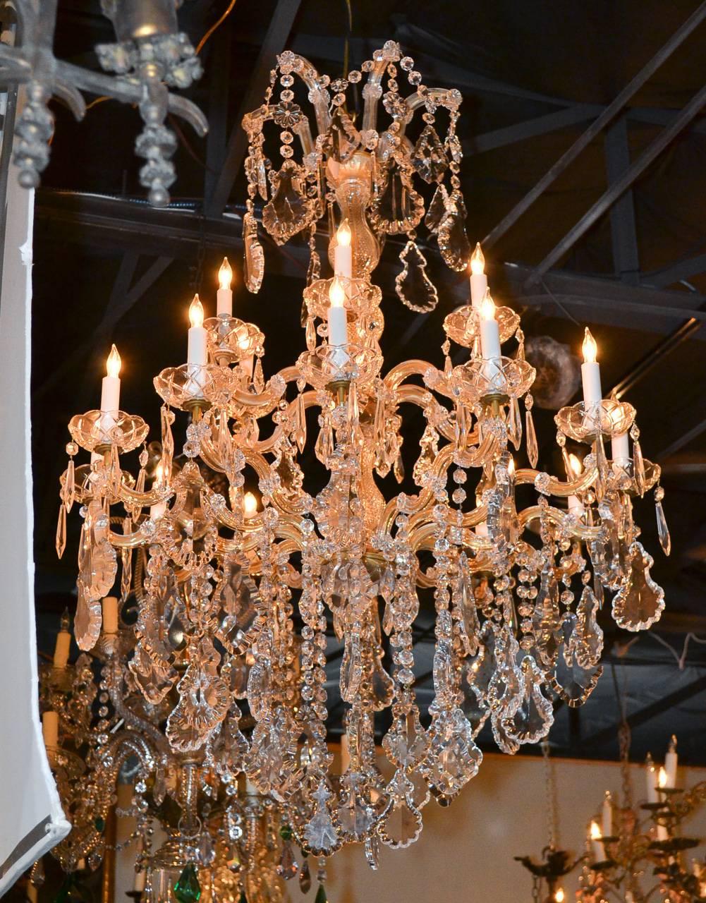 French Maria Theresa 18-Light Chandelier 2