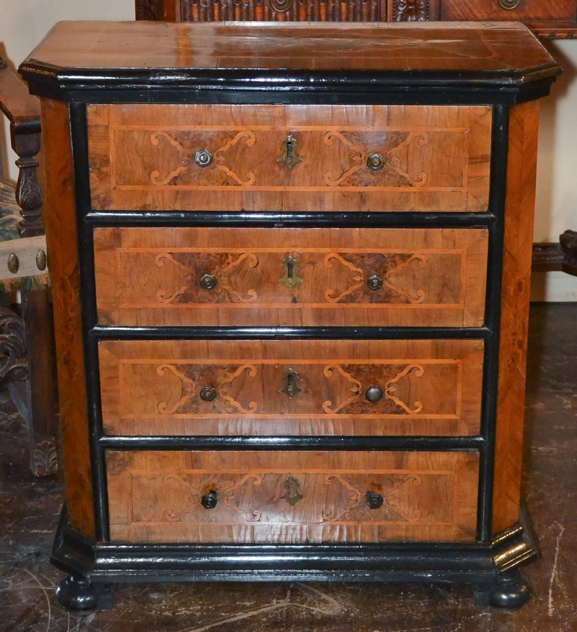Inlay 18th Century South German Chest