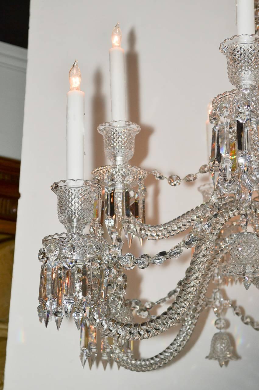Exquisite French Baccarat Chandelier In Good Condition In Dallas, TX