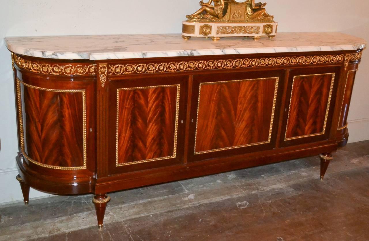Superb French Bronze-Mounted Sideboard 1