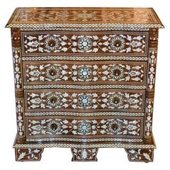 Syrian Mother-of-Pearl Inlaid Chest