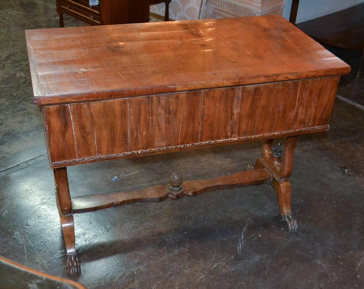 19th Century English Neoclassical Writing Desk 2