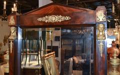 19th Century French Empire Cheval Mirror