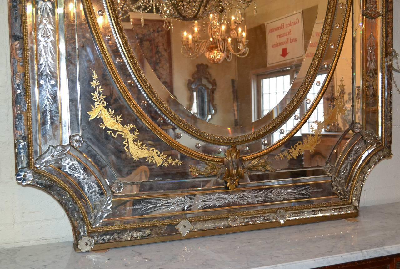 Magnificent 19th Century French Mirror 4