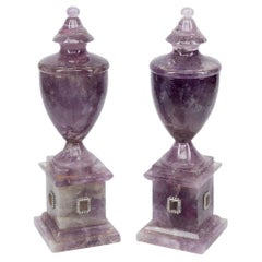 Gorgeous and Rare Pair of French Neo-Classical Urns