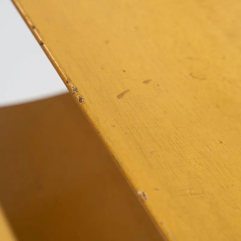 Oak Vintage MId Century Modern Ico Parisi Manner Side Table For Sale