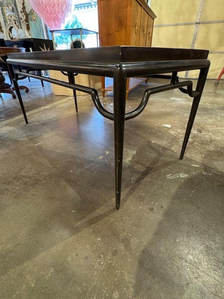 Steel Vintage Coffee Table after Tommy Parzinger For Sale