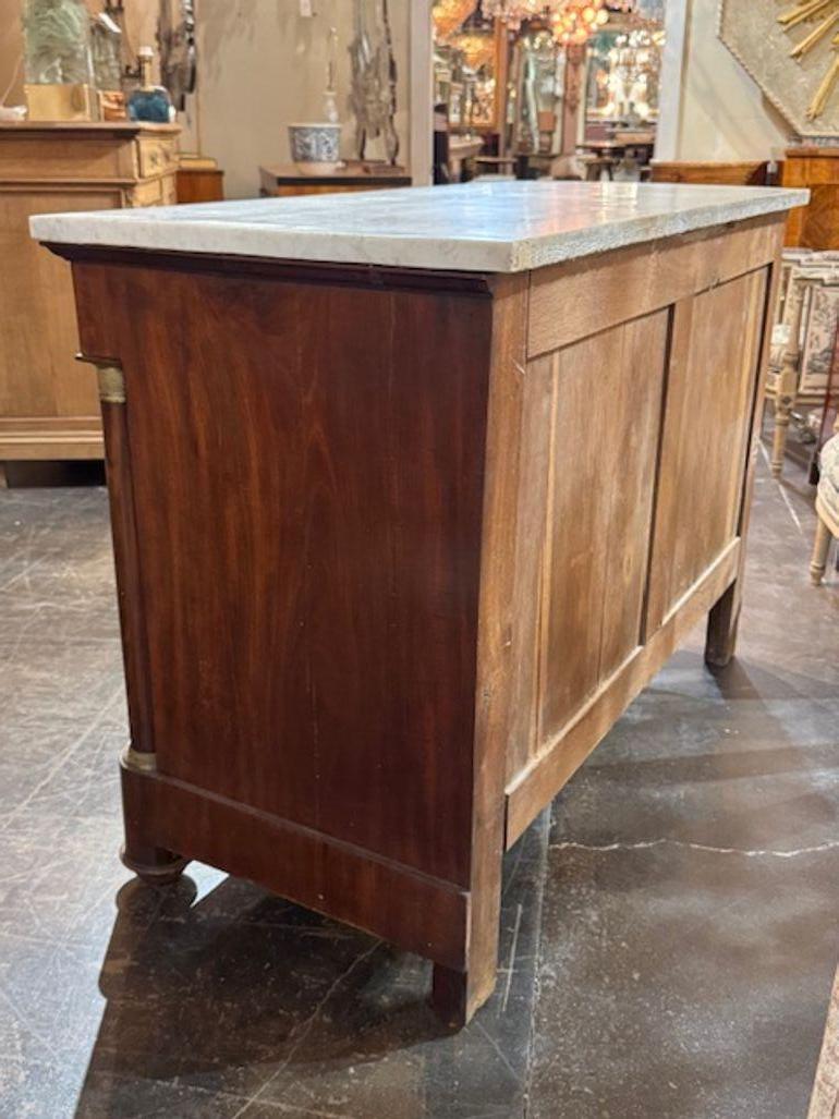 19th Century French Empire Commode For Sale