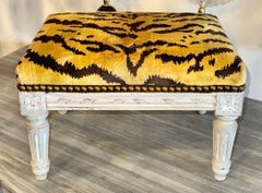 Tabouret français de style Louis XVI