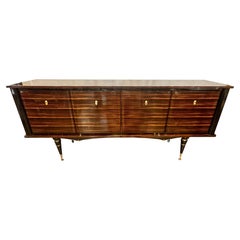 French Art Deco Macassar Wood Sideboard