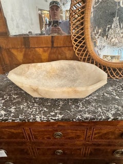 Large South American Rock Crystal Bowl
