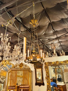 19th c. French Empire Bronze Chandelier