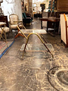 Italian MCM Gio Ponti Style Bar Cart