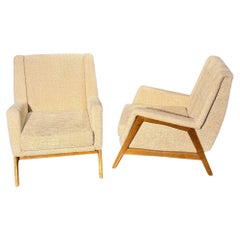 Pair of Italian Gio Ponti MCM Arm Chairs