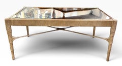 Mesa de centro «Silver Leaf» de MCM Designer