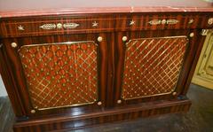 Fine French Zebrawood Buffet